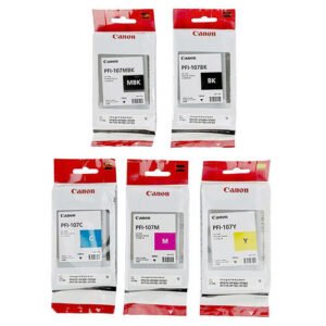 Canon PFI-107 cartouche d’encre originale MBK/BK/C/M/Y