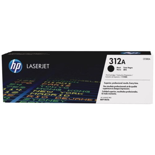 Cartouche HP 312A – Toner de marque HP CF380A noir